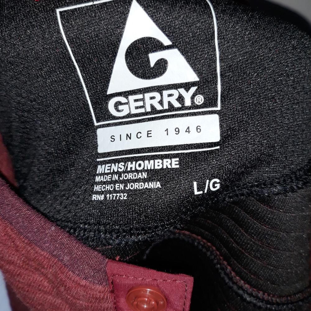 Gerry Snap Pullover V Neck. Size Large - image 8